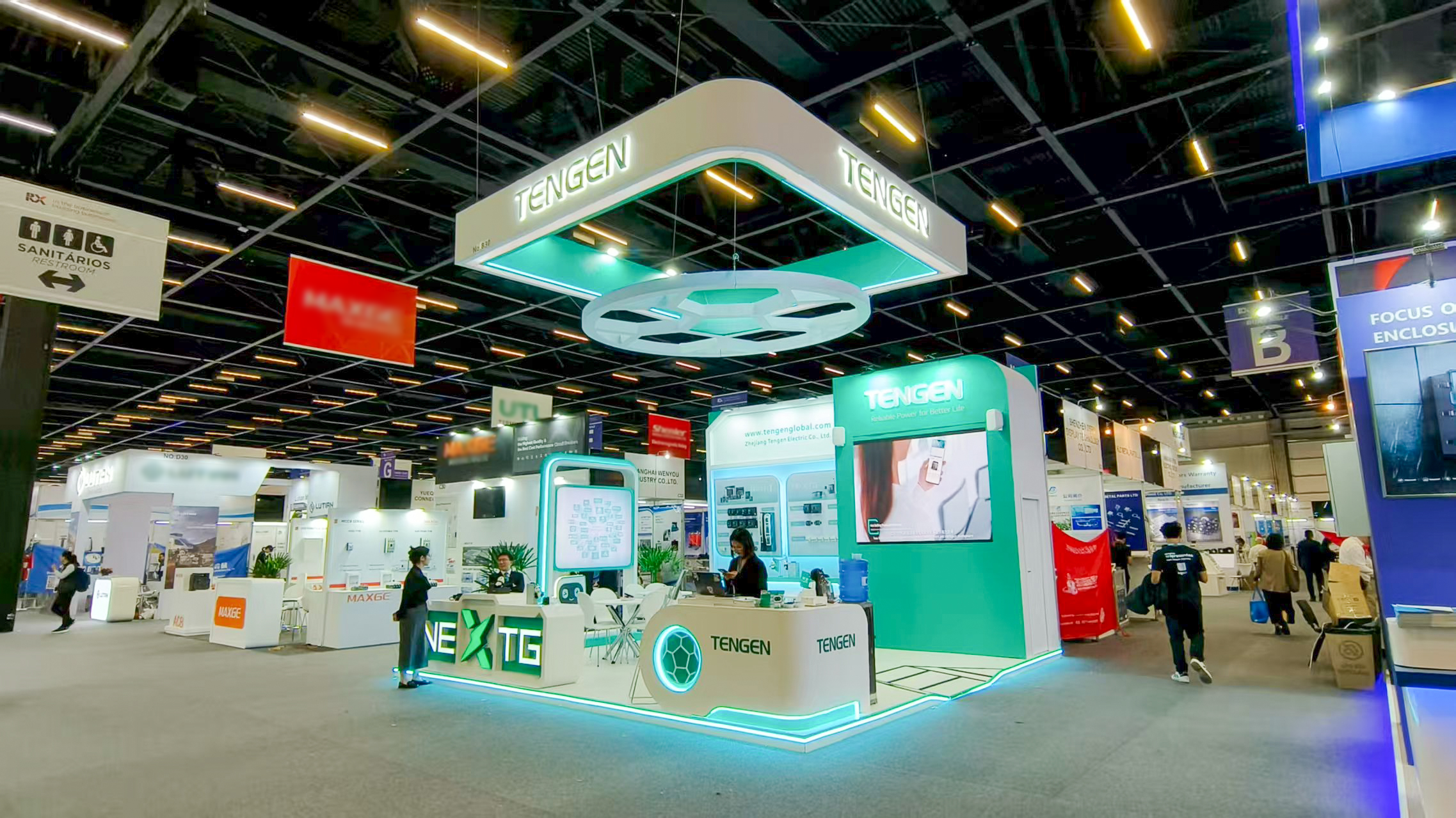 闪耀拉美丨金年会jinnianhui官方在线登录亮相FIEE巴西国际电力展